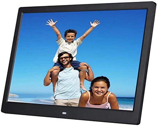 MYUYEE 15-Inch Digital Photo Frame - Upgraded High-Resolution Ips Display - Integrates Photo, Music, And Video Playback Functions, With Calendar, Alarm Clock, Automatic Power-On/Off