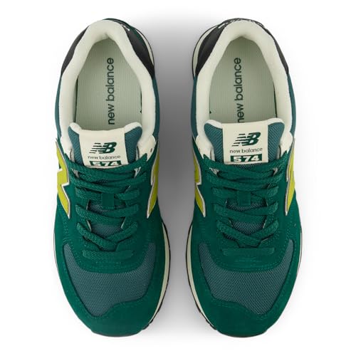 Image of New Balance Kids 574 New-b V2 Familiar Ground Hook and Loop Sneaker