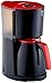 Produktbild Melitta Enjoy Therm 100208, Filterkaffeemaschine mit Thermkanne, AromaSelector, Rot/Schwarz