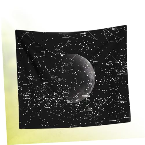 Tapestry de cosmo estrellas con diseño minimalista y tejido textil reutilizable 7