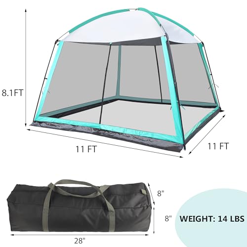 GREGIN 11x11 FT Mesh Net Tent