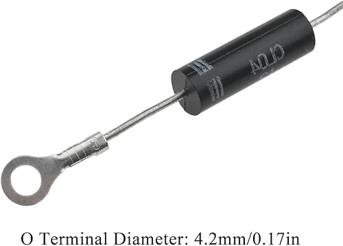 Miniatura 4 de Acoeitl CL04-12 - Diodos de microondas de alto voltaje para reparación de diodos compatibles con WB27X10597 W10492276 piezas reemplazables 4512,