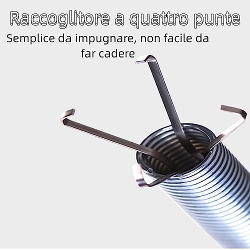 Norhogo Spülbecken-Reinigungshaken, 3-teiliges Set für verstopfte und verstopfte Abflüsse, Spülbecken und Duschen