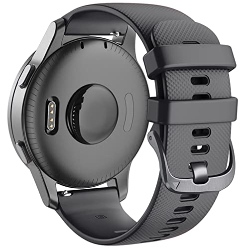 Bracelet 22mm Garmin Forerunner 745 robuste anti-rupture silicone - 5