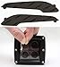 Lamin-x Custom Fit Gunsmoke DRL Covers for Porsche 911 Carrera (12-16)