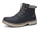 Parte superior: las botas están hechas de cuero de alta calidad y tienen una sensación excelente. Posee antiarrugas, resistencia al desgarro y transpirabilidad.