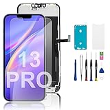 Compatibilité : Ce remplacement d'écran iPhone 13 pro avec 3D Touch est uniquement compatible avec l'iPhone 13 pro (6,1 pouces), il ne fonctionne pas avec l'iPhone 13,13 pro max. Veuillez vérifier le modèle de votre téléphone avant de passer commande.