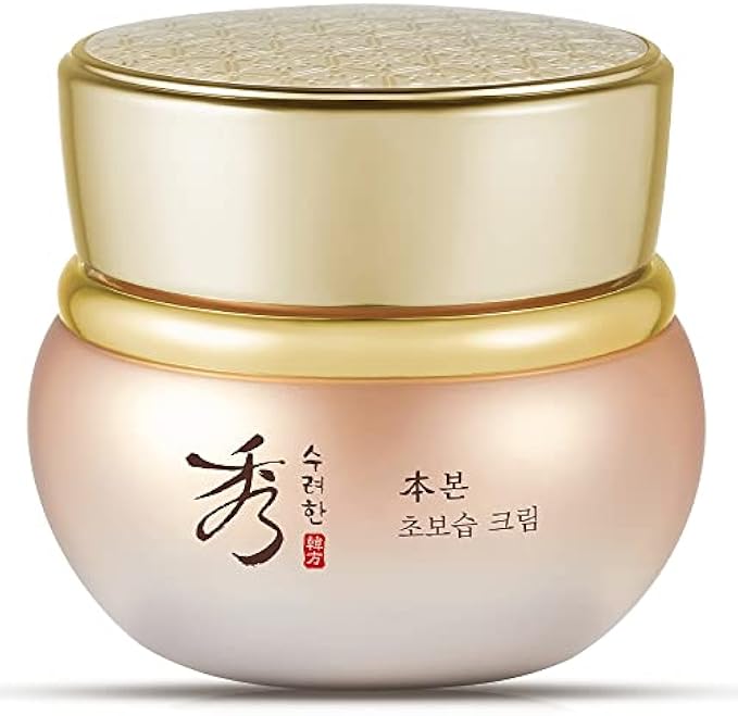 Sooryehan BON Extra Moisture Cream (1.7fl oz) - Premium Skin Moisturizer for Skin Barrier Night Repair, Red Ginseng | Korean Skincare