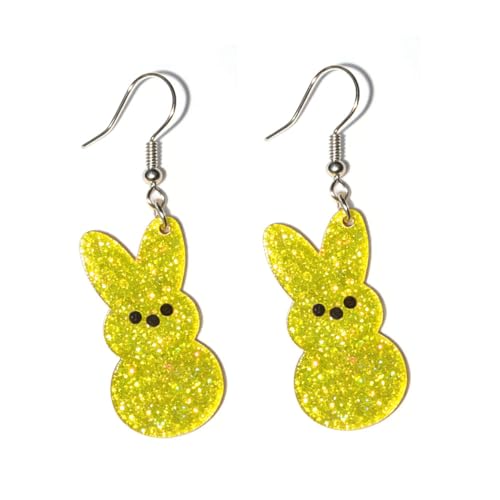 Zhang Shine Sparkle Bunny Earrings