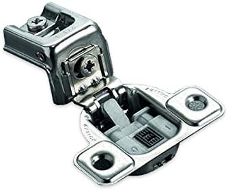 Salice Compact Soft Close Hinge 1-1/4" Overlay Pack of 10 Hinges with Screws and Bumpers CUP3AD9