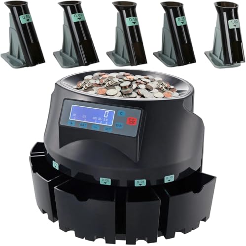 T9600A Professional Coin Counter and Sorter