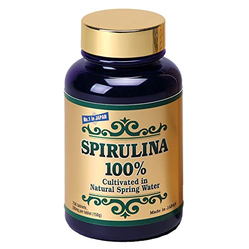 Japan Algae Spirulina 100% - 750Tabs/200Mg #TOP1