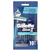 Gilette BlueII Plus-Einwegklingen für Männer, 10 Stück