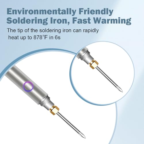 Soldador inalámbrico USB para arreglar cables rotos sin enchufes cerca 3