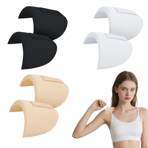 CTYUEYUN Shoulder Pads 3 Pairs 1.5cm Thickness Women and Men