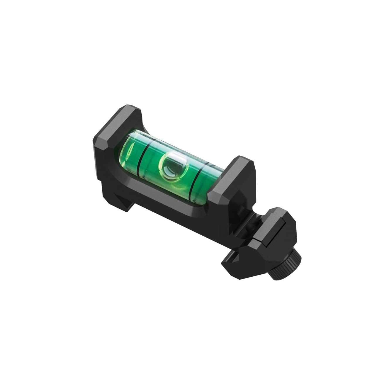 Black Scope Level Rail Mount, Aluminum Picatinny Rail Mounted Bubble Level