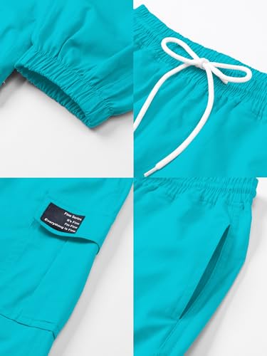 Image of SANGTREE Girls & Womens Drawstring Cargo Jogger Pants,3 Years - Women 3XL