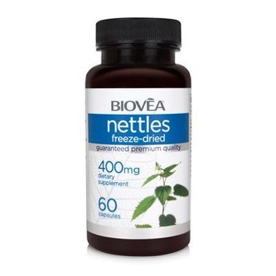 BIOVEA Nettles 400mg 60 Capsules