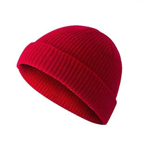 Dressin Mütze weich|warm Männer Frauen Beanie/Wintermütze/Wollmütze/Strickmütze/Mütze Klassische Beanie mit Weiches Fleecefutter Unisex Strickmütze Warm Wintermütze für Damen & Herren Cover