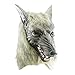 Produktbild Yissma Maske Lauernder Wolf Für Erwachsene & Kinder Kunstpelz Wolf Gesicht Maske, Jungle Werwolf Buch Woche Kostüm Gesichtsmaske