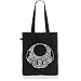 Produktbild A.N.T. Super Toad Play Baumwoll-Beutel Jutebeutel Tasche Bag Mario Pilz Game Gamer, Farbe:Schwarz