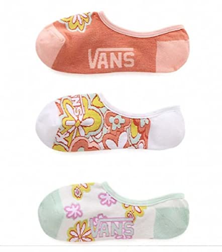 Vans, Women's No-Show Liner Socks (6.5-10, Sun Baked - Psychedelic Floral) #TOP1
