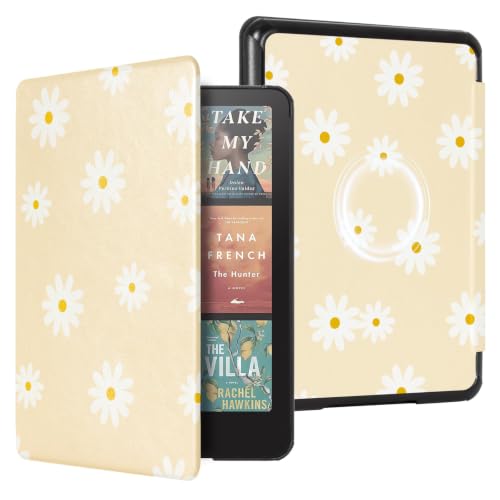 Image of CoBak Magnetic Case for 7 inch Kindle Paperwhite 12th Gen 2024 and Kindle Colorsoft - Compatible with iPhone MagSafe, for Samsung /Belkin /Anker Wireless Charging Pads, Lightweight, Auto Sleep Wake