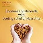 Navratna Gold Ayurvedic Hair Oil | with 24K Gold & 9 Ayurvedic Herbs | Lightweight, Non-Greasy & Fast-Absorbing | Relaxing Head Massage Oil | Deeply Nourishes Hair | 16.91 Fl Oz (500ml) - Image 4