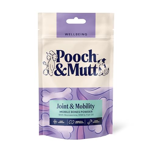 Pooch & Mutt - Mobile Bones Supplement for Dog Joints (Comfort Mobility and Strength) 200g