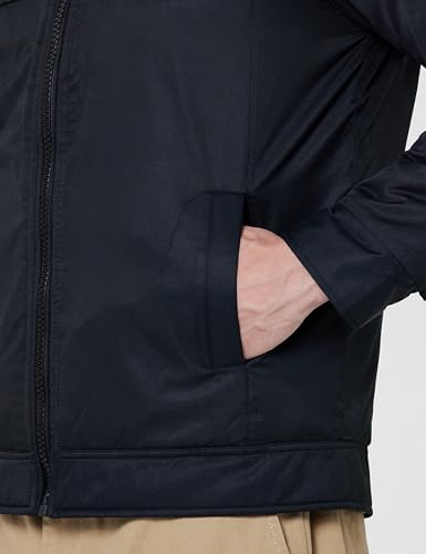 Image of Qube By Fort Collins Men's Winter Jacket - Padded Casual Jacket for Men | Full Zip High Neck Jacket with Stand Collar, Chest Zip Pocket & Side Pockets for Office, Winter Wear, Travel & Daily Use