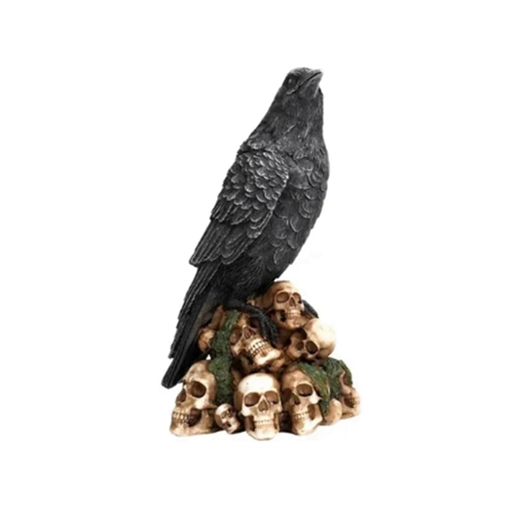CTRLZS Mysterious Skeleton Decorative Characters Animal Statues Resin Crafts A