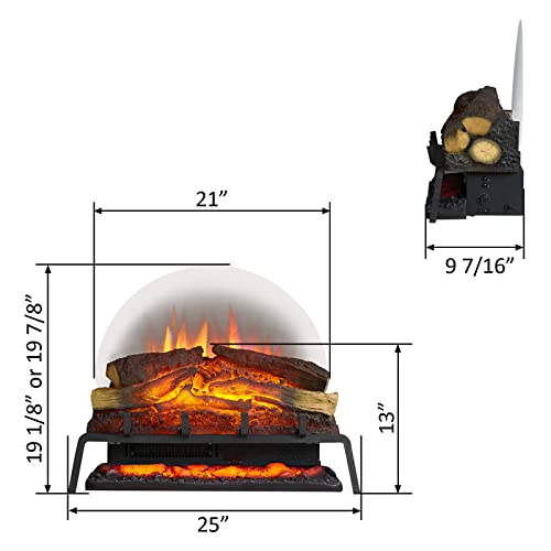 Legend Flame EF484 Fireplace Insert, Heater 750W/1500W thumb #4