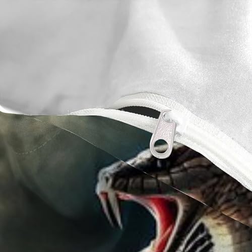 Housse de couette super king aigle et serpent avec finitions haut de gamme - 5