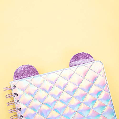 Cuaderno espiral para niños con cubierta holográfica miniatura 5