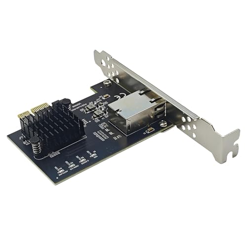 YROHGKPN 10 Gigabit Ethernet Tarjeta de red PCIE4.0 1X 10 Gb RTL8127AT Chip Gigabit PCIE Adaptador 10000Mbps para PC Gaming Tarjeta