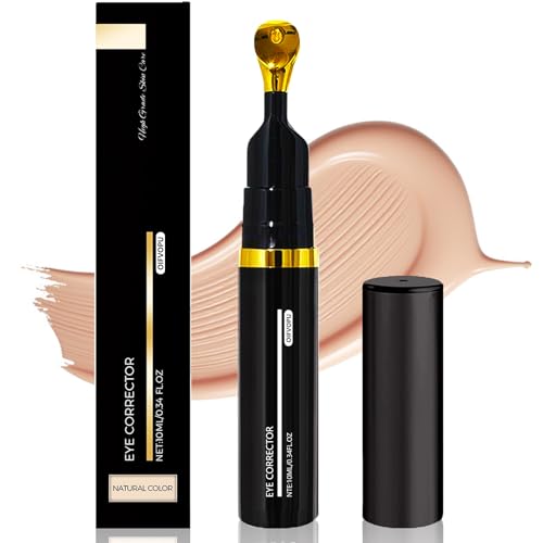 Eye Corrector, Under Eye Color Corrector for Dark Circles with Peach Undertones, Tinted Mineral Eye...