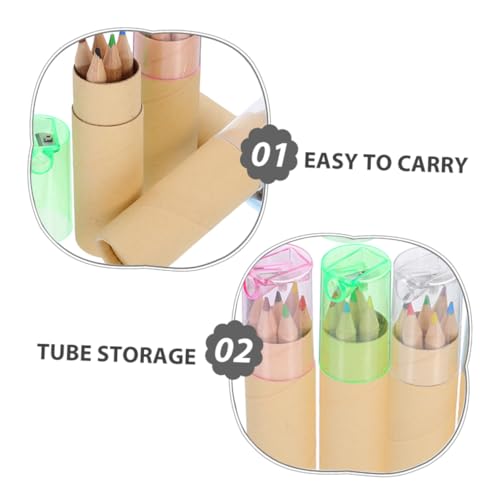 Crayons de couleur portables pour éviter de casser les mines - 3