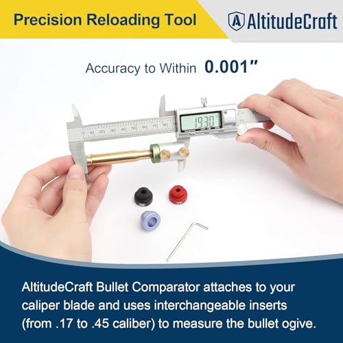 Kit Combo Calibrador y Comparador para Recarga miniatura 4