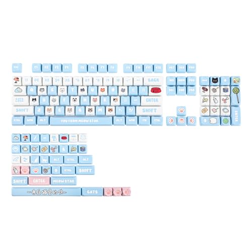 MONSGEEK M1V3 キースイッチ EPOMAKER キーキャップセット Amazon | EPOMAKER PurrCap 144キー PBT キーキャップセット