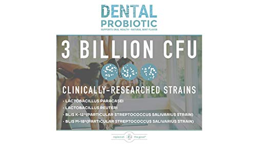 Replenish the Good Dental Probiotic | Vegan Supplements w/BLIS K12 & M18 | Boosts Oral Health | Fights Bad Breath… - Image 6