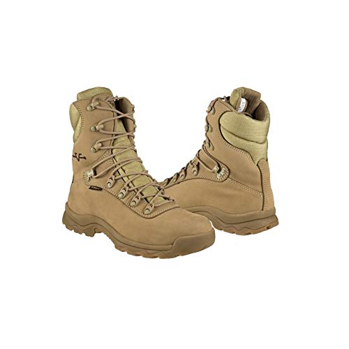 Par De Botas Coturno Militar Impermeável Vento Elite EPI (34, Bege)