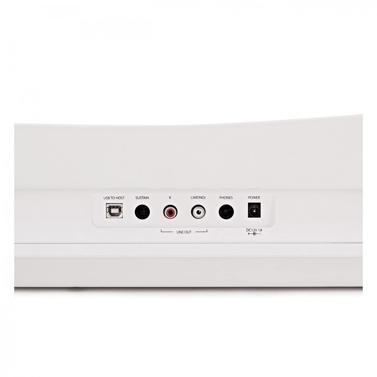 SDP-2 Pianoforte digitale con borsa da concerto Gear4music - Bianco | Pianoforte Digitale Pesato 88 Tasti, Alimentato a Rete o Batterie, Altoparlanti e Uscita Cuffie Integrati, Borsa