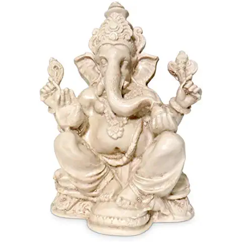 Estatua de Ganesha de resina hecha a mano de Purity Cover