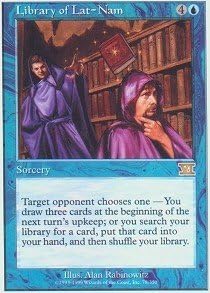 Magic The Gathering - Library of LAT-NAM - Sixth Edition