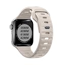 KICKSTORM Premium Sport Bands Compatible with Apple Watch Straps 41mm 40mm 38mm, Soft Silicone Waterproof Band for iWatch Series 11 10 9 8 7 6 5 4 SE3 SE2 SE Ultra 3 2 1 (No Watch) gallery image