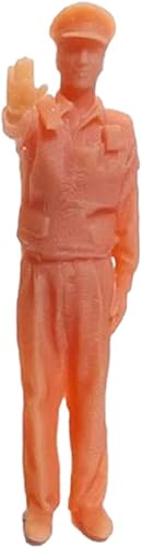 Figura de diorama a escala 164, escena en miniatura, gente pequeña, modelo, personaje, tráfico, policía, accesorios de fotos para kits de