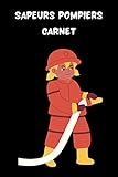  Sapeurs pompiers carnet Hero de flamme: Hero de flamme/ de pompier à compléter 110 pages 6x9