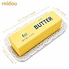 Midou Slow Rising Dumpling Squishy Butter Squeeze Toy Sensory Stress Relief Squishies Soft & Stretchy Fidget Toys for Anxiety Relief Party Favors 1Pcs with Smile Face #1