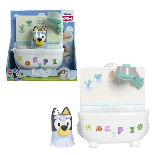 Jouet de bain Bluey Bizak avec douche ventouse amusante pour enfant