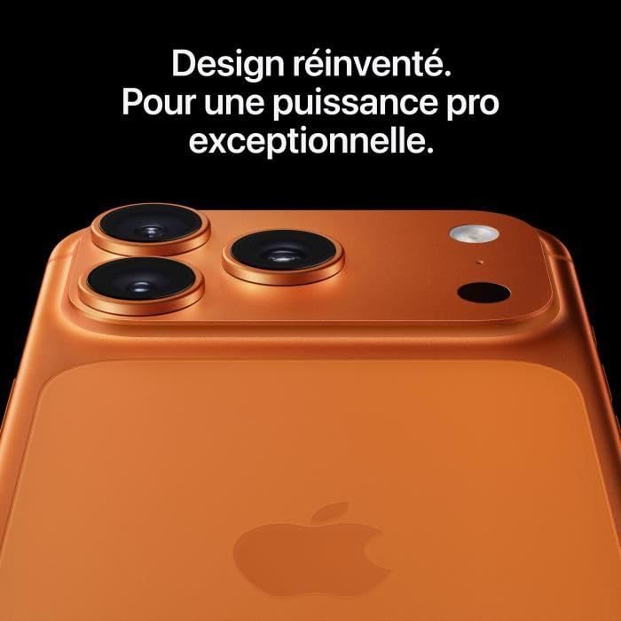 Apple iPhone 17 Pro Max 256 GB: ekran 6,9 cala, chip A19 Pro, czas nagrywania na iPhonie, system kamer Pro Fusion, przednia kamera Center Stage; Intensywny niebieski